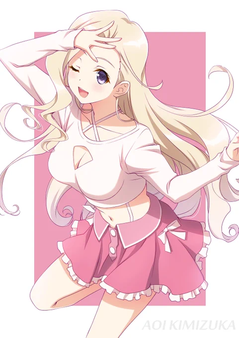 此花輝夜ちゃん ! 愛と美の伝道師。まさにヴィーナス ! #イキヅライブ #いきづら絵部