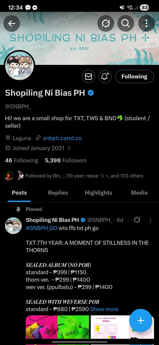 sybth_12's tweet photo. @SNBPH_ @TXT_members @TXT_bighit Thank you po for the GA🌟 https://t.co/PtKrl5k0v0