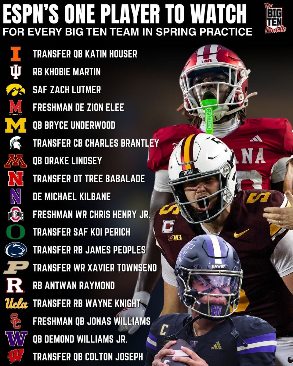 The Big Ten Huddle 🎙️ tweet media