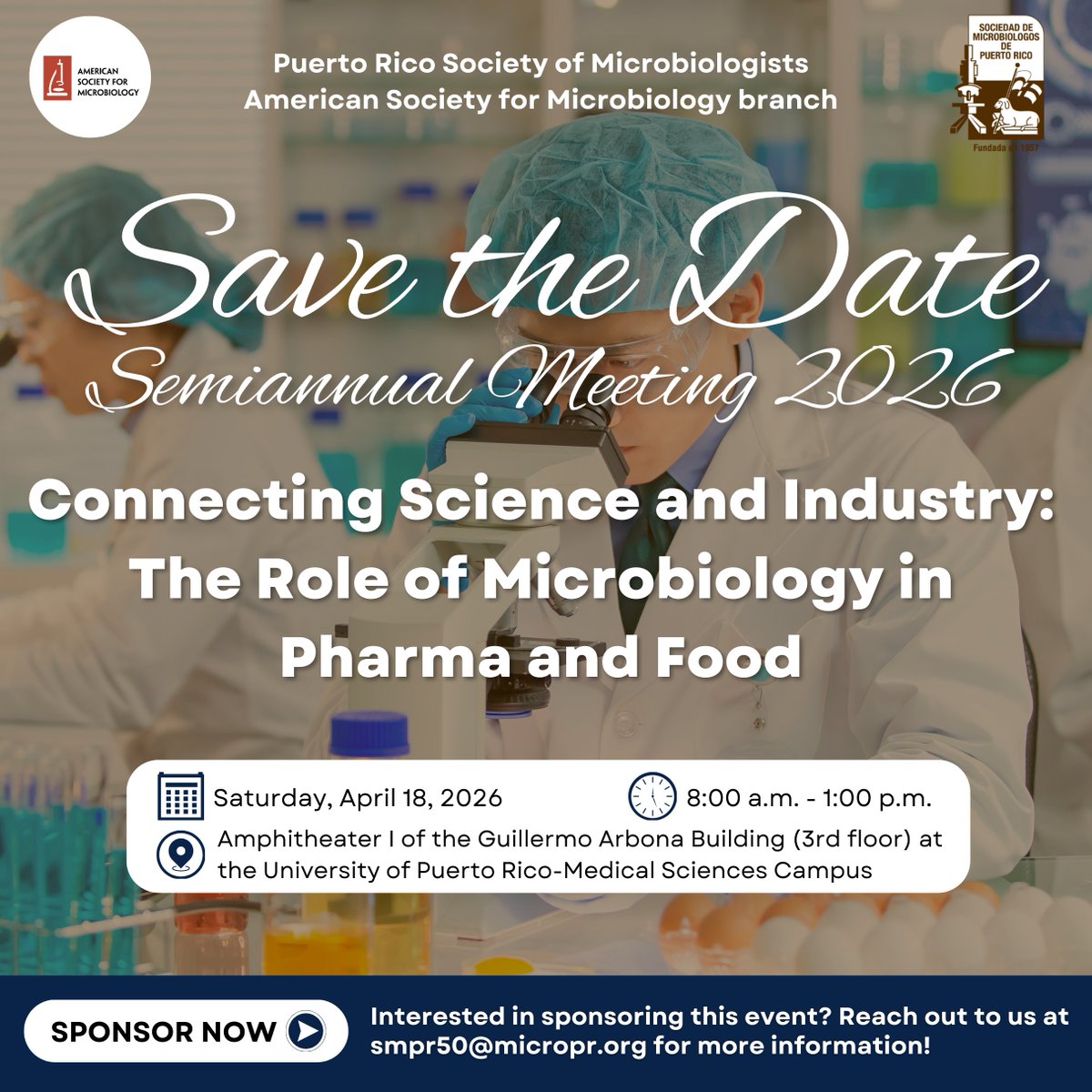 Sociedad de Microbiólogos de Puerto Rico 🦠 tweet media