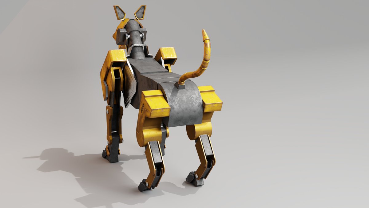Cyber_Eagle41's tweet photo. Video Available on yt and instagram

#3D #hardsurface #3dmodelling #timelapse #art #cybereagle #hardsurfacemodeling #dog #robot https://t.co/K4ElBmZdnt