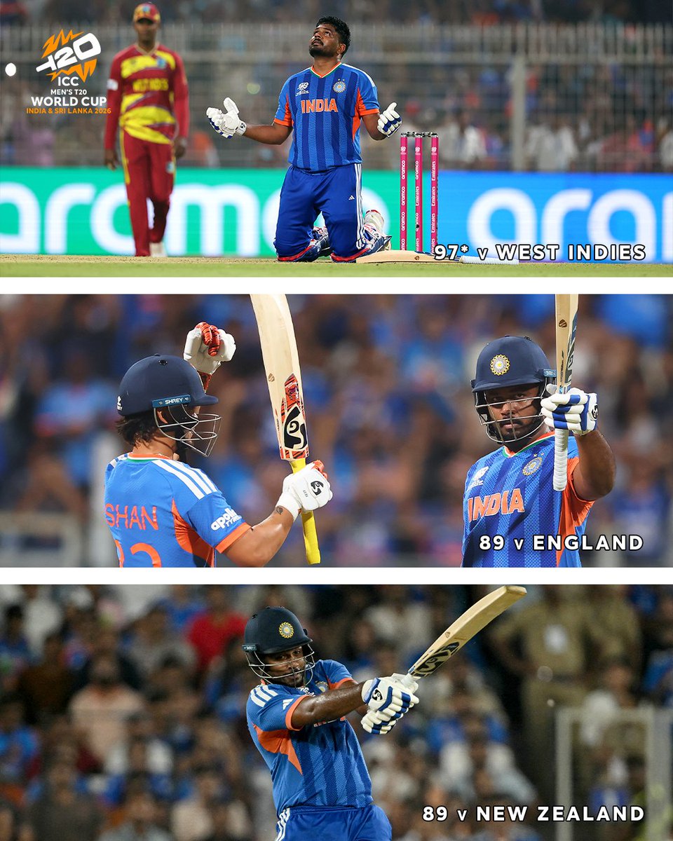 PatelDharak2's tweet photo. Sanju Samson kept scoring when it mattered this #T20WorldCup 🌟

 A well-deserved Aramco Player Of The Tournament 🙌

Watch his highlights from the Final 👉 https://t.co/KZAKXe2tu1… https://t.co/7mb1StvtfF