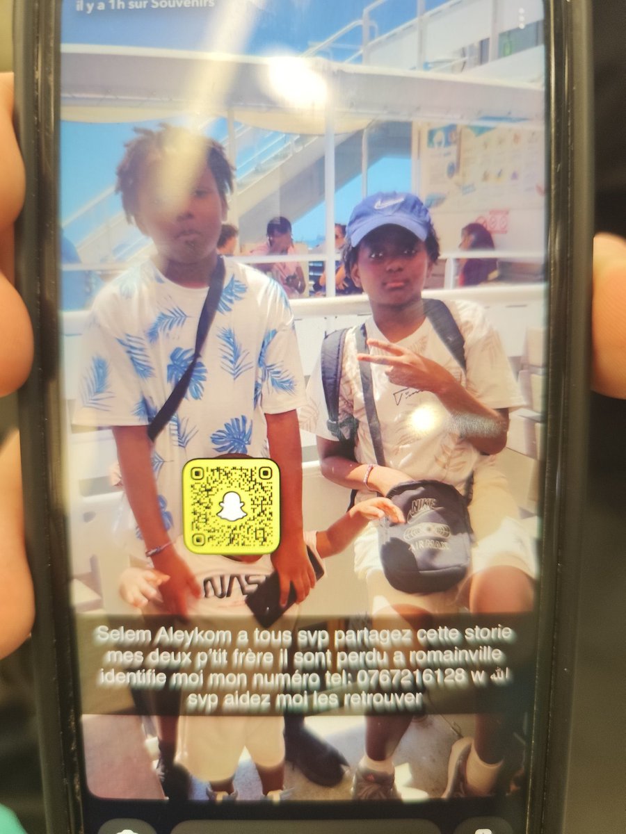 Deux enfants on disparu dans les alentours de Romainville (93) RT