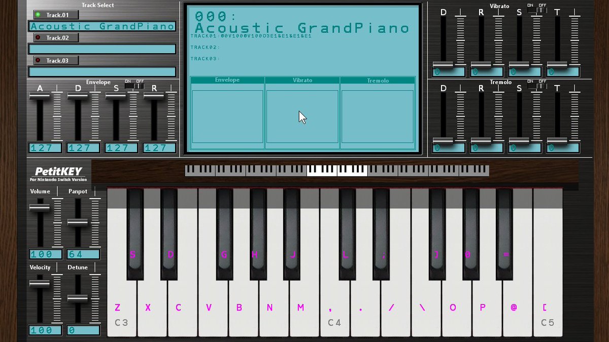 プチコン4、60％オフ中！
ブロック崩し「CYBER BLOCKER」42KX3K394
2D 縦スクロールSTG「ReflectionForce」4EKE334XF
疑似3D STG「EX-RAISE EMOTION」42283WNHV
シンセ「PetitKEY」 422N4W3AV
ファンタジーゾーン風STG「PETITSY ZONE II」4VKXN442Y

#smilebasic #petitcom #プチコン4 #NintendoSwitch