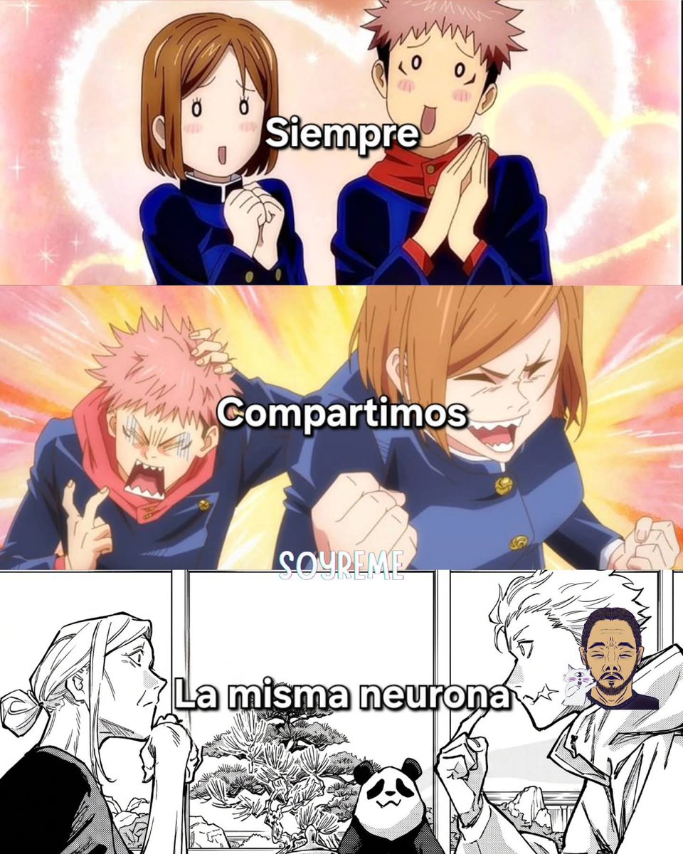 Son dos hermanos que comparten la misma neurona 😂