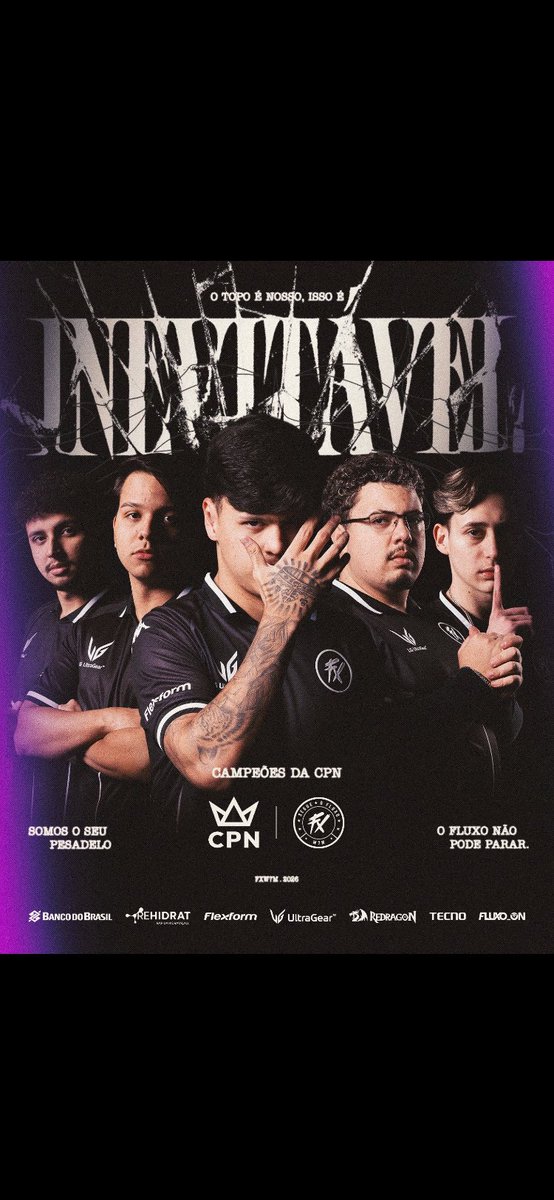 FLUXO PAI DE TODOS CAMPEÃO DA CPN 💜💜💜💜
