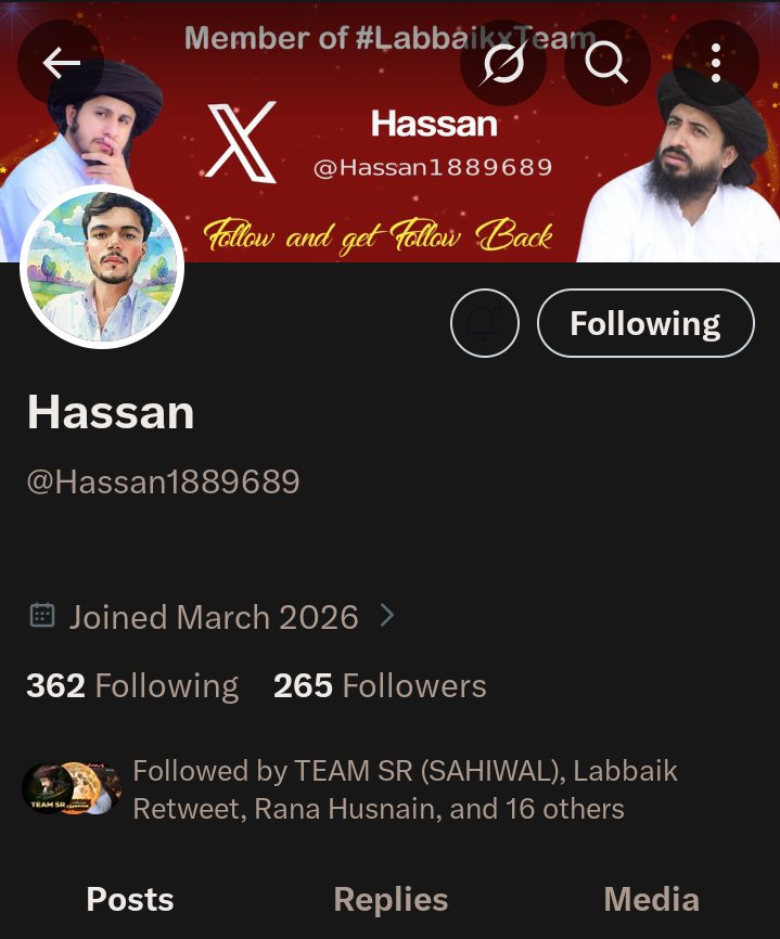 کیا آپ تیار ہیں ؟
11مارچ کو امیر محترم کی جبری گمشدگی کے خلاف ٹرینڈ کے لیے
آپ تمام بھائیوں بہنوں سے گزارش ہیں میرے دونوں اکاؤنٹ کو فالو کریں فالو بیک کر دیا جائے گا شکریہ 

<a href="/Karachiwal63669/">Karachi waly</a>
<a href="/Hassan1889689/">Hassan</a>