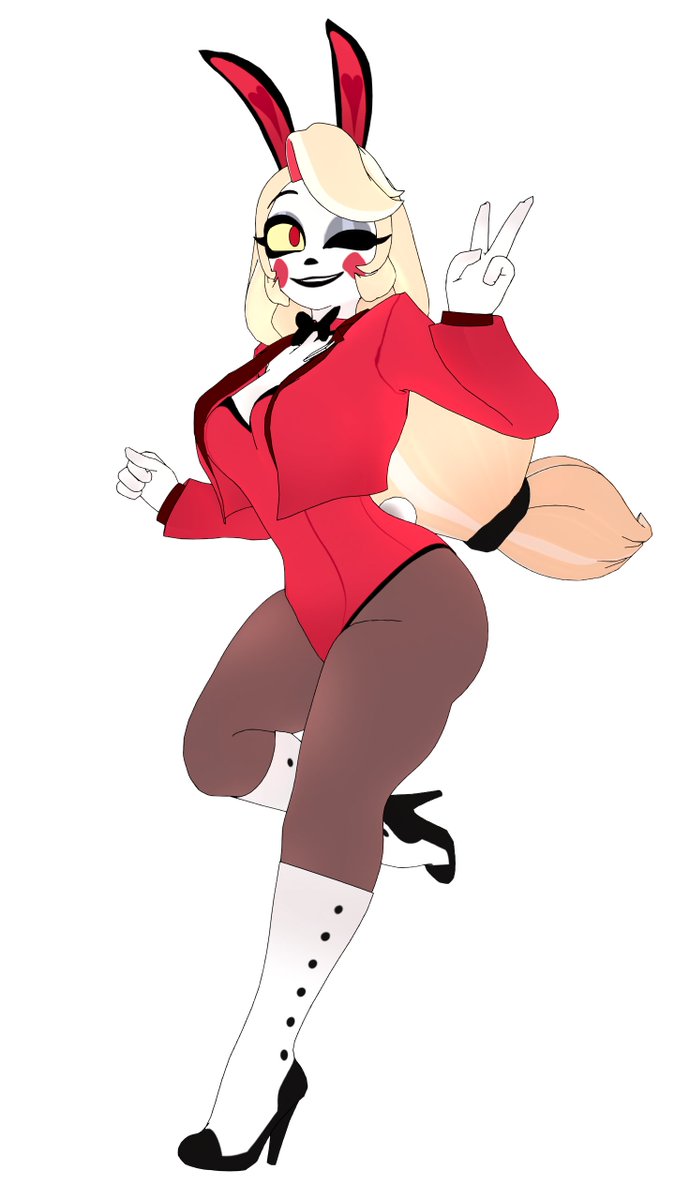 Little pose test with Charlie's IK rig 🌺