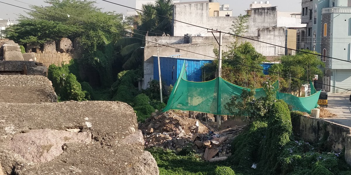 General96472783's tweet photo. @mygovindia @narendramodi Construction work is being carried out by digging the boundaries and moats adjacent to Moti Darwaza and Fateh Darwaza of Golconda Fort. Why is ASI Hyderabad ignoring these illegalities &amp; encroachments?
@gssjodhpur Please remove encroachments. https://t.co/vze5rsFbZ8