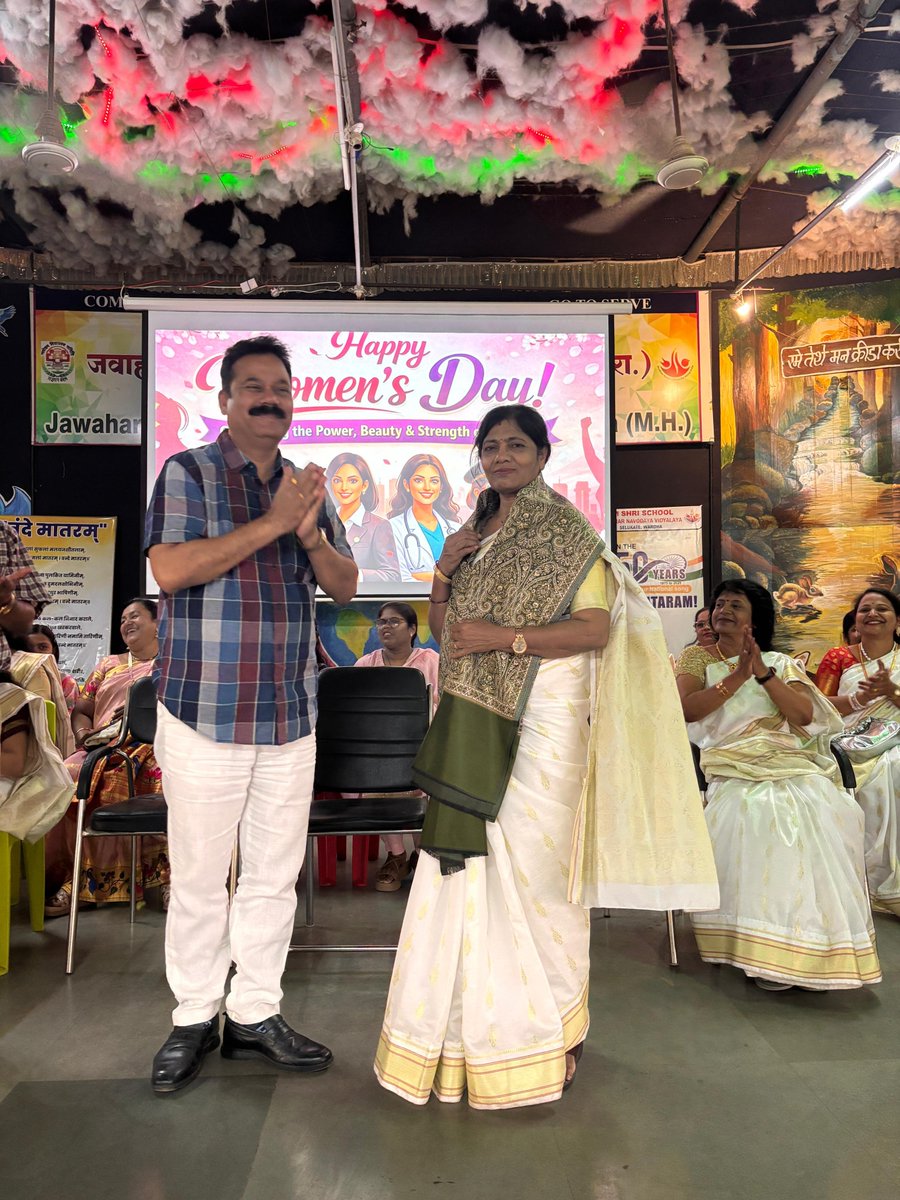 jnvwardha's tweet photo. In PMS School JNV Wardha celebrate women's day. https://t.co/IFg14p0BGW