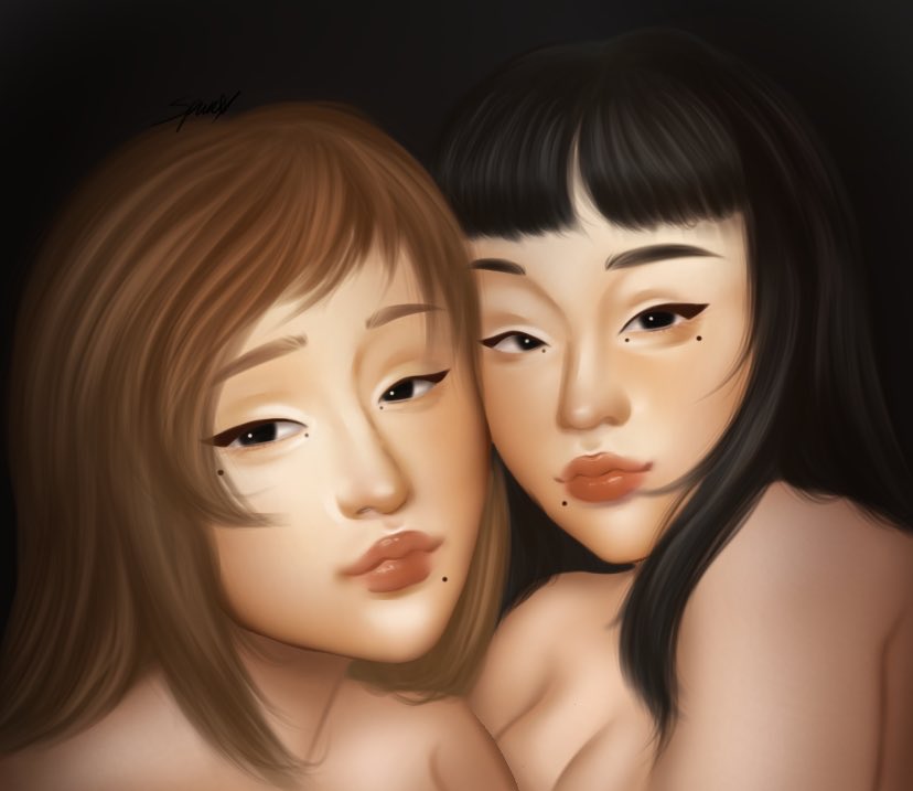 leeisgeneric's tweet photo. @KyuFaraday Muses Clio and Erato 🦋 https://t.co/iatwgo3Ftw