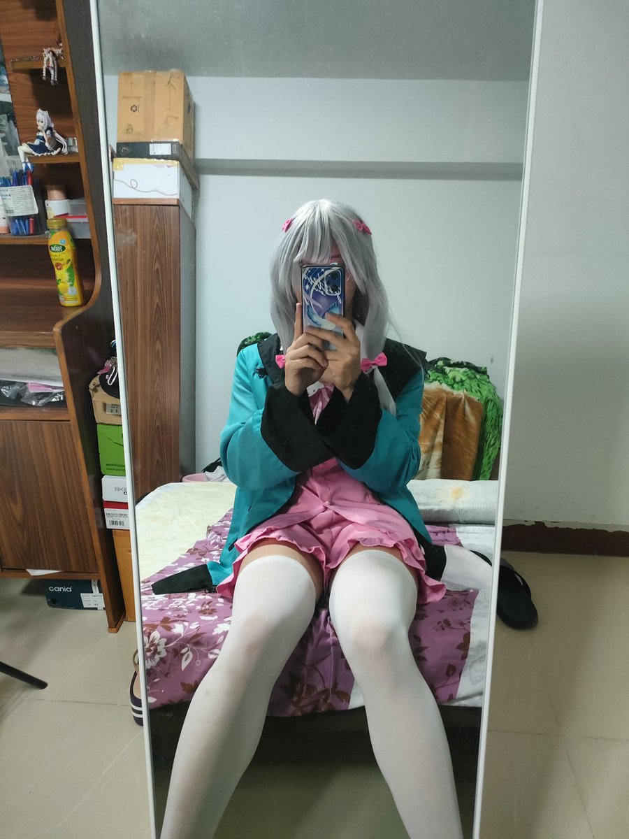 Icelyn_CD's tweet photo. ซากิริจัง~~ #คอสเพลย์ #แต่งหญิง #เฟมบอย #สาวดุ้น #cosplay #femboy #crossdress https://t.co/8PJ2Vctjmj