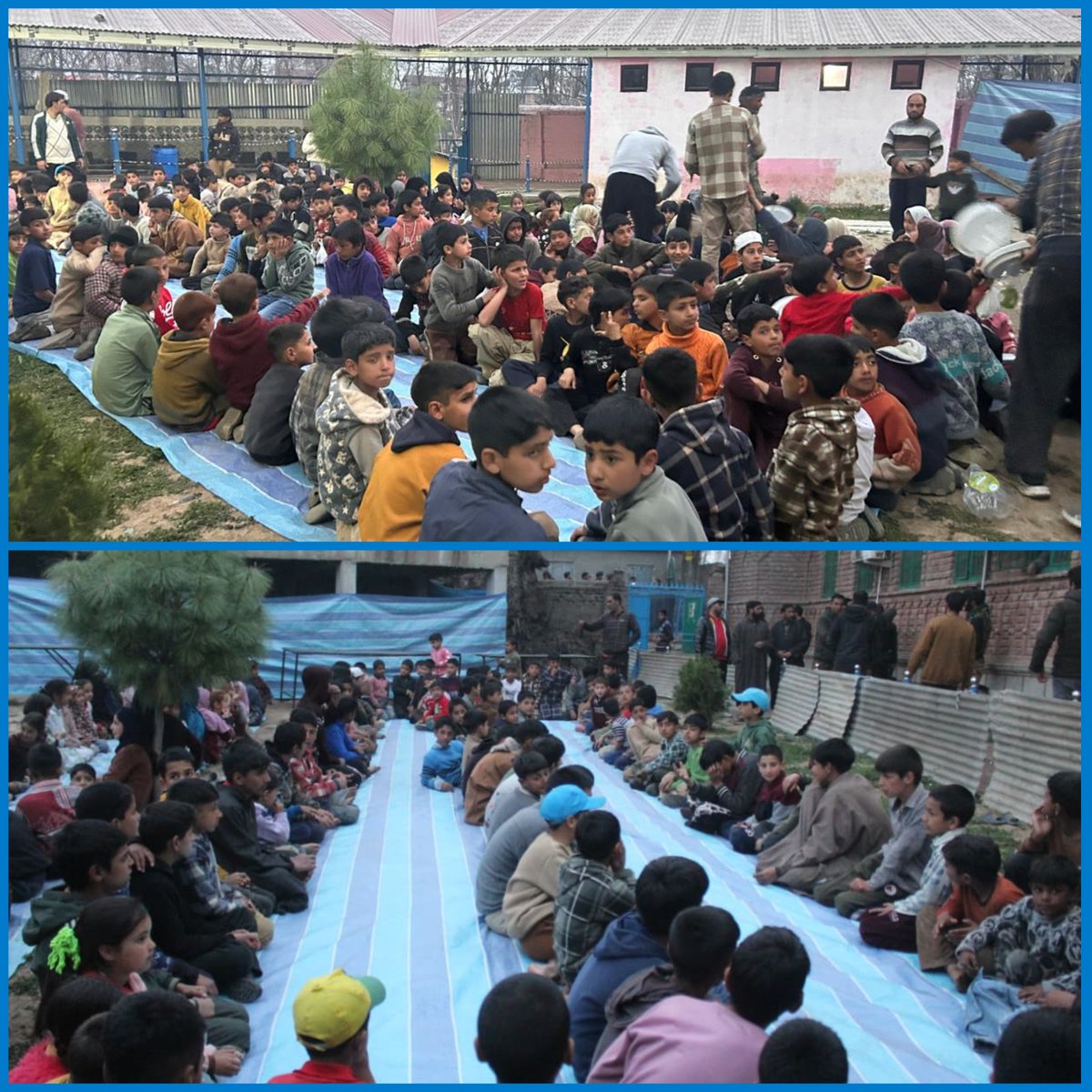 Vaasta_A_Ulfat's tweet photo. The Indian Army organized a large Iftaar gathering at Jamia Masjid, Chitragam Kalan, serving meals to around 2.2K residents.

The initiative strengthened community bonds, promoted harmony &amp; reinforced trust between the #IndianArmy &amp; local population.

#Iftaar #HappyBirthdaySUGA https://t.co/TGmyMipGcd