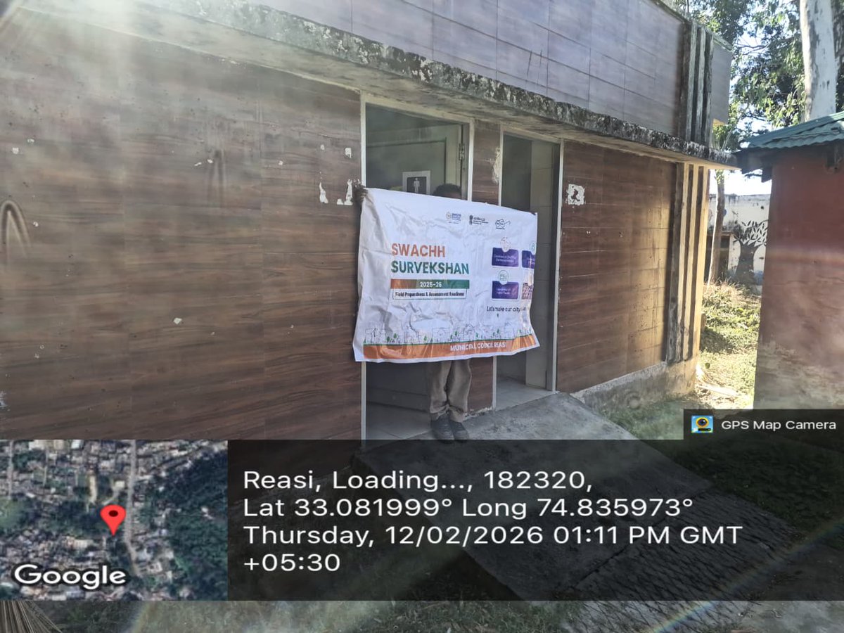 MunicipalReasi's tweet image. Cleanliness Drive at CTs/PTs  at Municipal Council Reasi 
A special cleanliness drive was carried out at all  Toilets  in MC Reasi to ensure improved hygiene standards and better maintenance of public sanitation facilities including Feedbacks and Logbooks maintained #CTPT