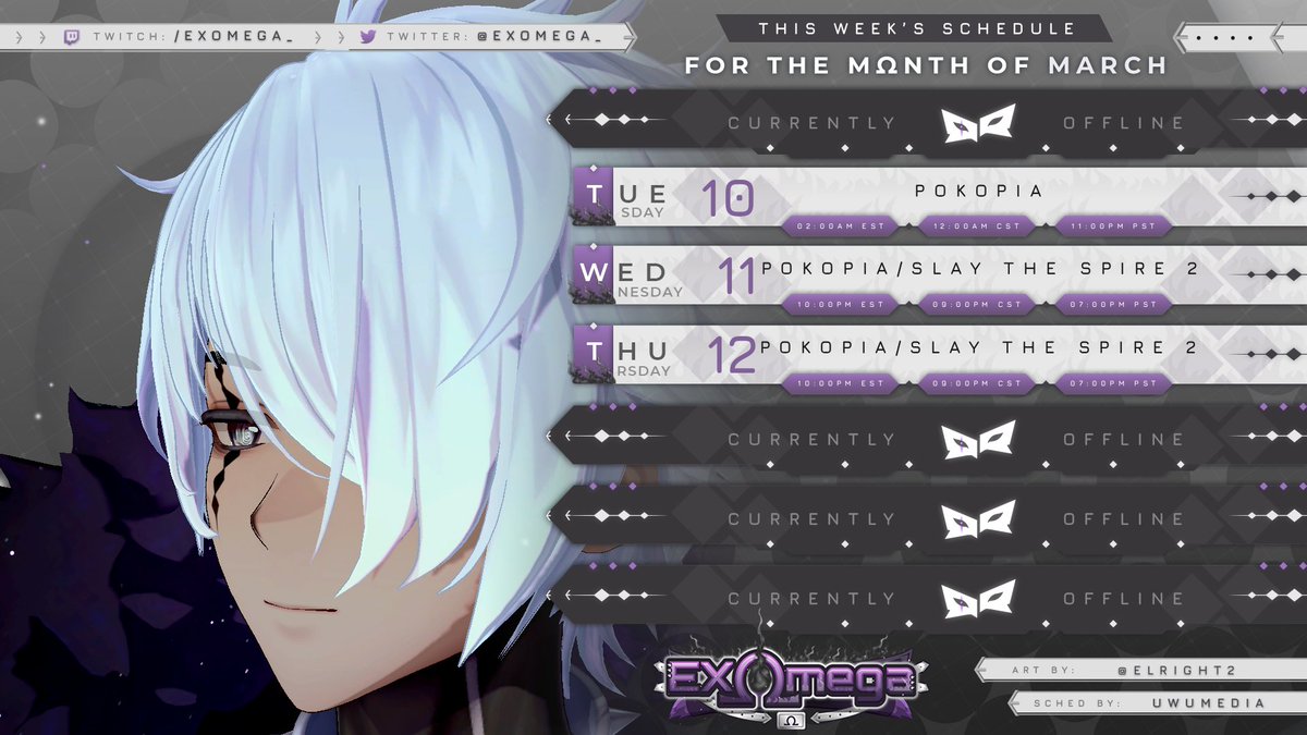 A schedule from me in March 2026?? NOWAYING

I've recently been hooked on Slay the Spire 2 and also bought Pokopia, so I'll be playing both of them this week 😁