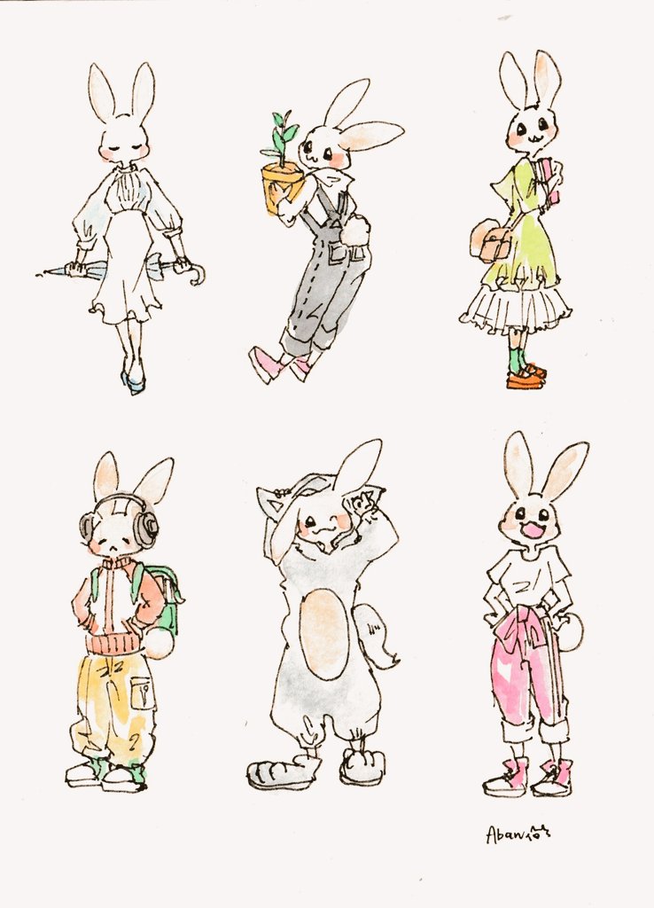 あばん　(イラストレーター) tweet media