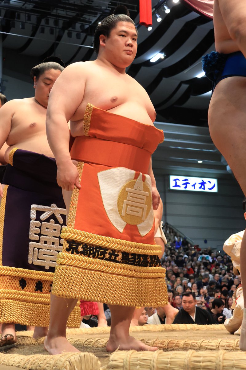 二日目の様子＞ 幕内土俵入 #sumo #相撲 #三月場所