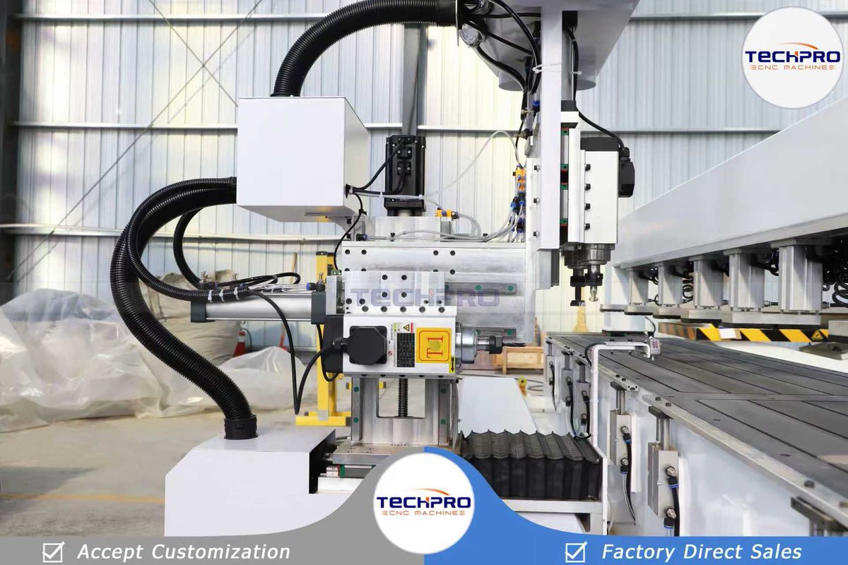 DanyTechpro's tweet photo. High Efficiency Wood Boring Machine CNC Horizontal Side Drilling for Furniture Side Hole Drill
☎Contact Information: 
Email: export02@techprocnc.com
WhatsApp: 0086-13573183466
Website: https://t.co/Xe5z3oAHsP

#wooddoorcutting #sidedrillingmachine  #sidehole #CNCmachine #woodcnc https://t.co/jrzYxaLrW2