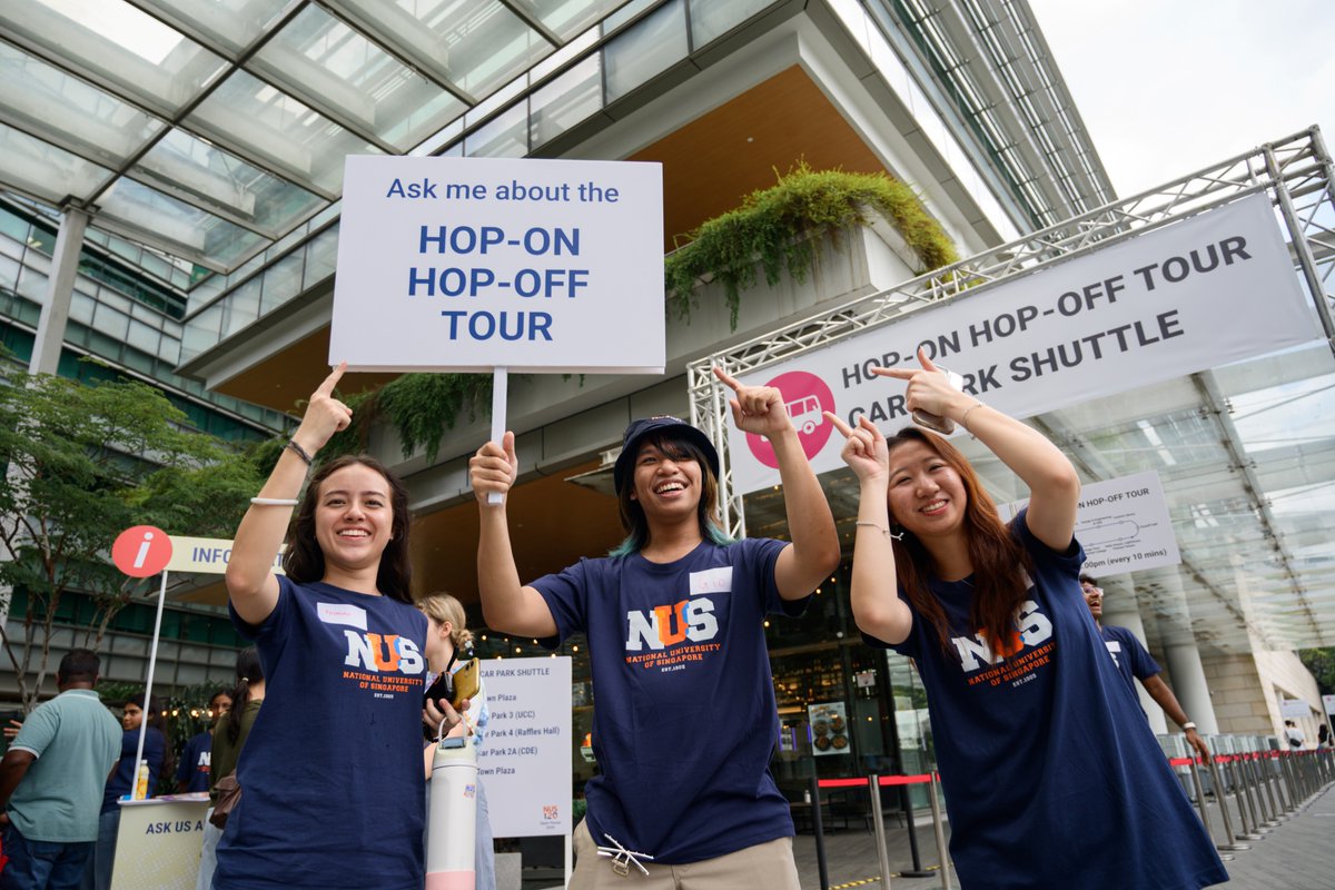 NUSingapore's tweet photo. It’s a wrap!💙Thank YOU for making #NUSOpenHouse 2026 a success! Applications are open - find out more at https://t.co/Zc3wUWxObI. See you at NUS! #NUS120 #NUSOpenHouse #ShapeYourFuture https://t.co/PSVwvmnyFV