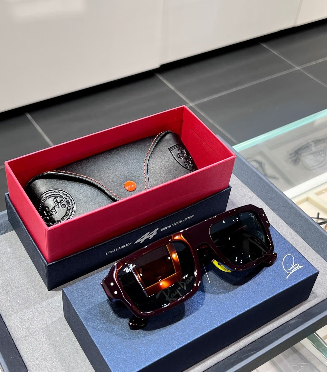 LH44Fanpage8's tweet photo. Ray-Ban x Lewis Hamilton: Scuderia Ferrari 2026 Special Edition https://t.co/Lru4CzinrJ