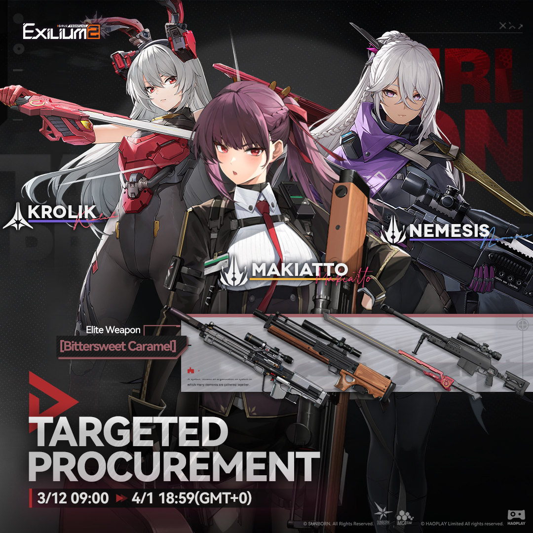 GIRLS' FRONTLINE 2: EXILIUM GLOBAL tweet media