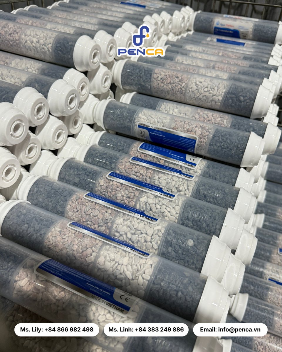 PencaGlobal's tweet photo. 💧 4-in-1 T33 Mineral Filter 

Penca provides flexible OEM manufacturing with:
✔ Large-scale production capacity
✔ Stable supply with batch-controlled quality
✔ Competitive pricing for long-term partnerships

📩 Contact Penca for OEM quotations and partnership details https://t.co/P8c0Ebze69