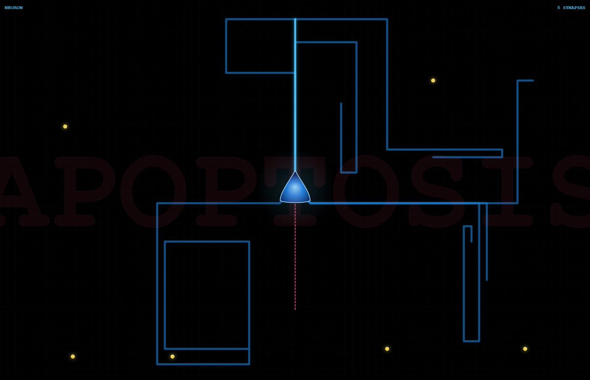 Thanks all!! This is incredible! I better take this game up a notch. Should I modify it so you earn a spare life each time you score 4 synapses? 5? Make a global brain gallery of all the final neurons that surpass score of 5? Do you want baby snake (easy) mode? The high score is