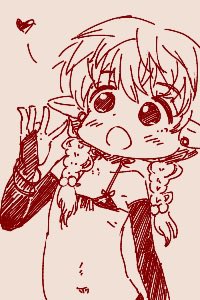 ちかごろのらくがき2
ミク 