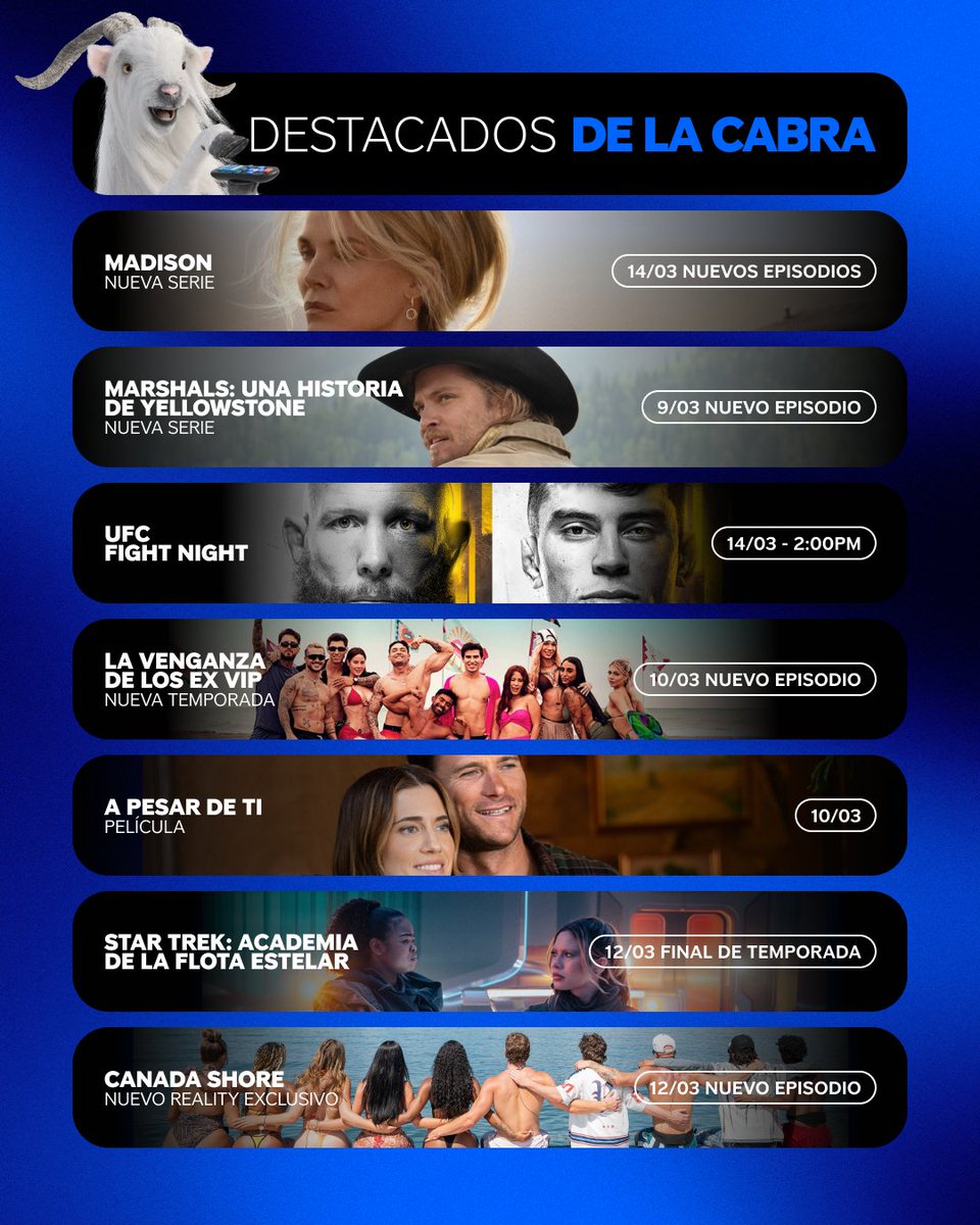 Paramount+ México tweet media