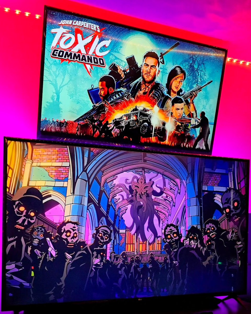 XNOSWD's tweet photo. Been waiting for this game. We are HUGE zombie fans and this title checks alot of boxes for the perfect zombie game. We one this day one for sure.  🧟‍♂️🤯
* John Carpenter's Toxic Commando 
#zombies #videogames #NewRelease https://t.co/Ze4DLoMzLx