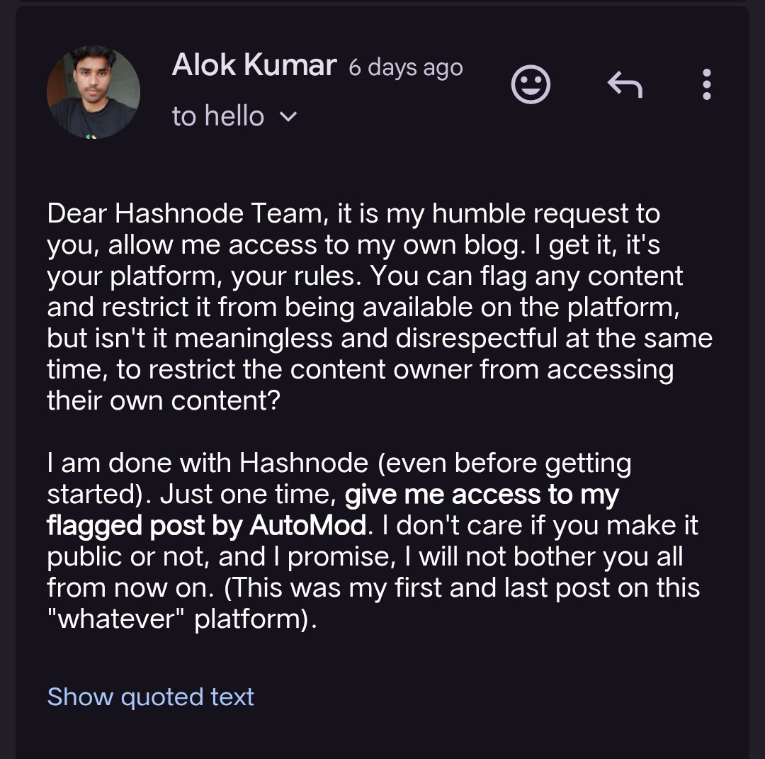 Alok Yadav tweet media