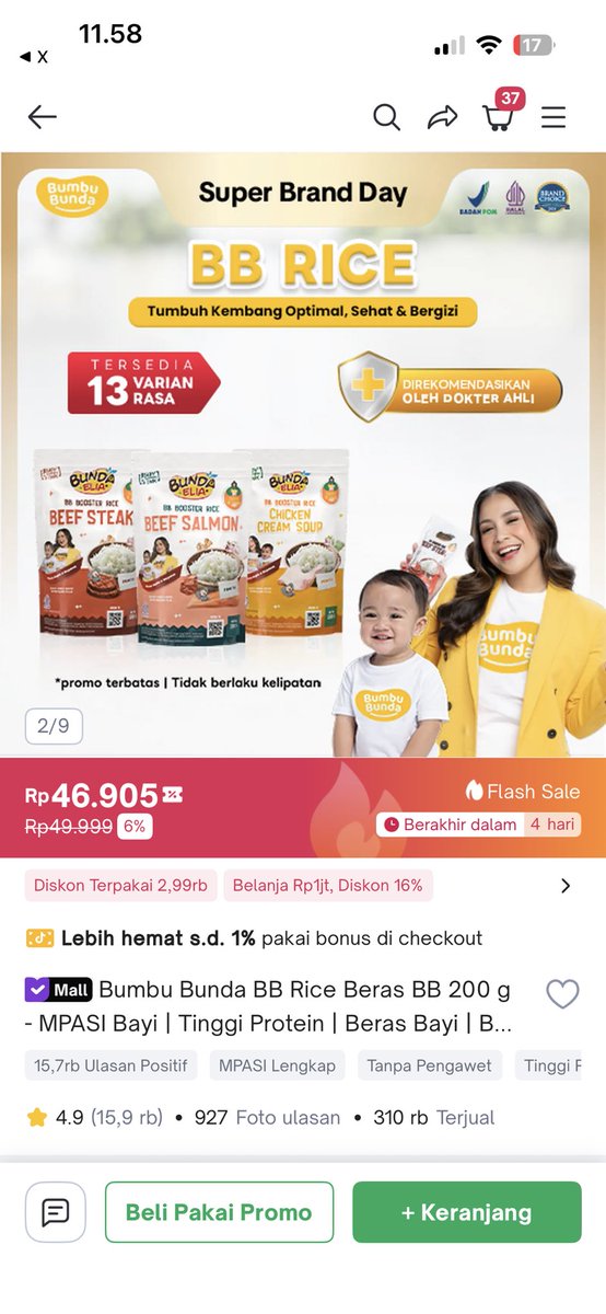 yojaatisya's tweet photo. @tokopedia #tokopediathrsale https://t.co/Q7ukHo3oRb