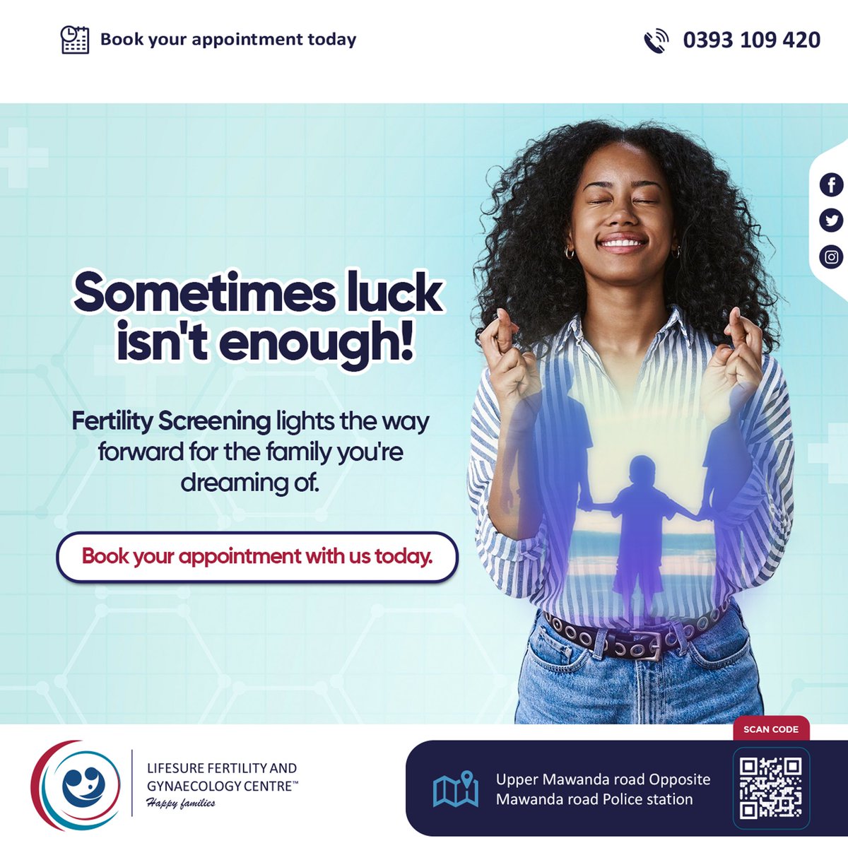 LifesureC's tweet photo. If you have been thinking about starting or growing your family, knowing your fertility status can help you decide what to do next.
#FertilityScreening gives you a clearer picture of your reproductive health so you don’t have to keep guessing.
#LifesureFertility https://t.co/GrzEc2vPVB