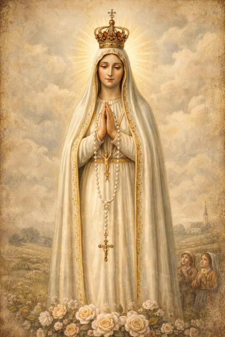 Mothermary0012's tweet photo. Our Lady of Fatima pray for us https://t.co/yF3noyhtSV
