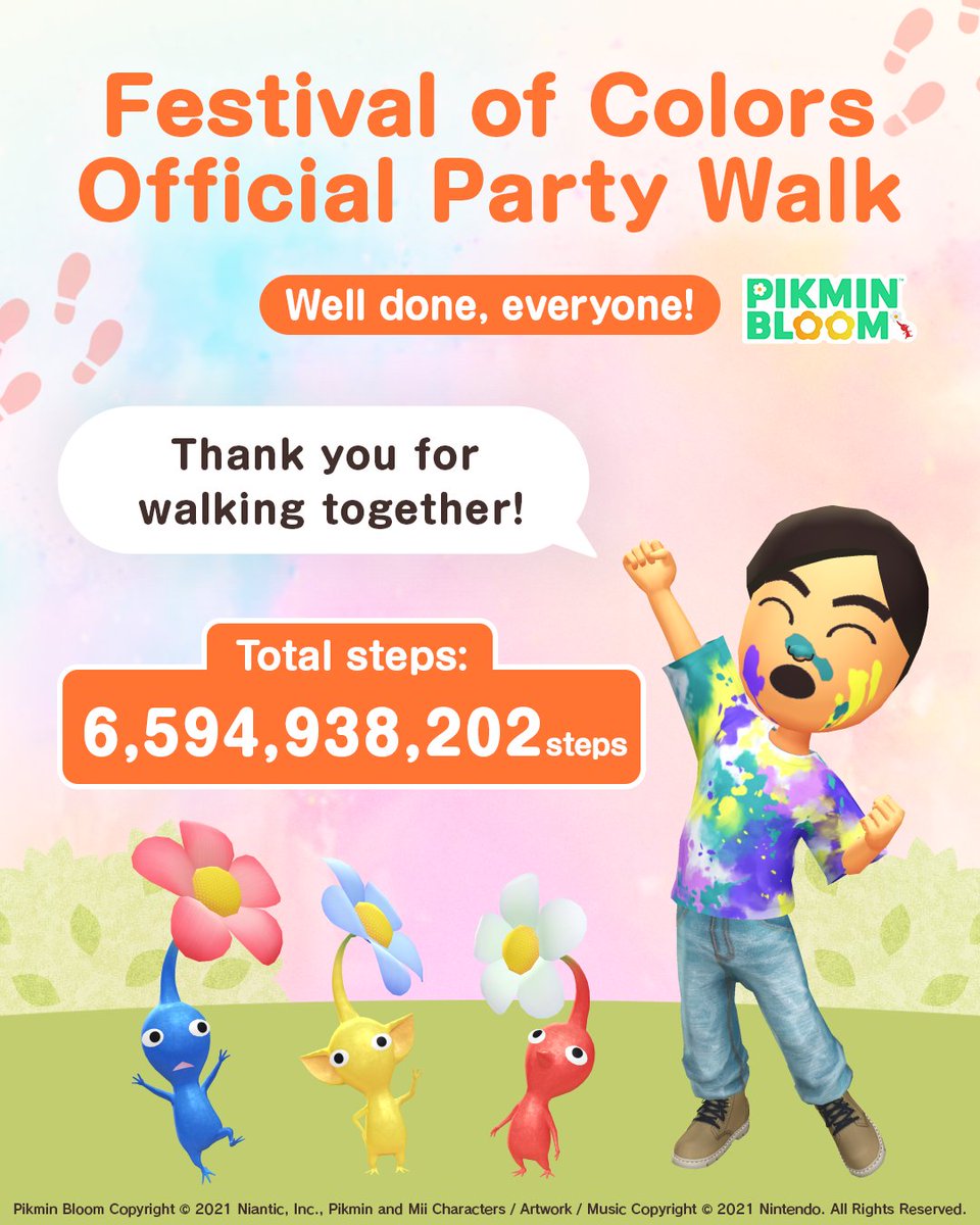 Pikmin Bloom tweet media