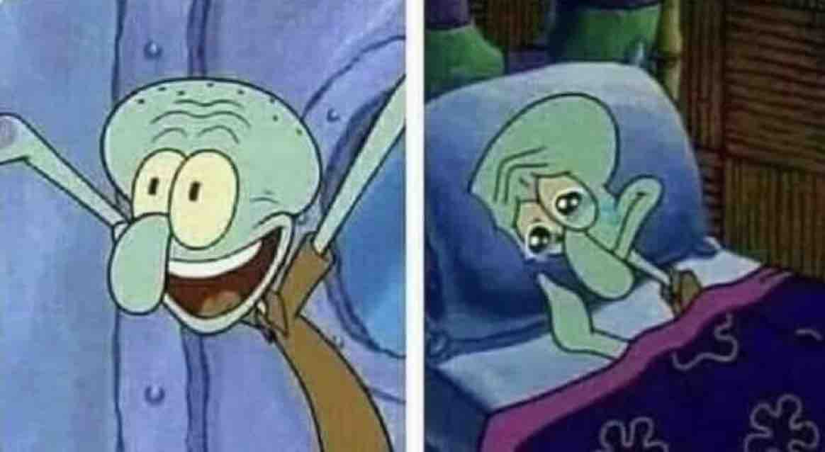 Yo animando a otros // Yo en las noches