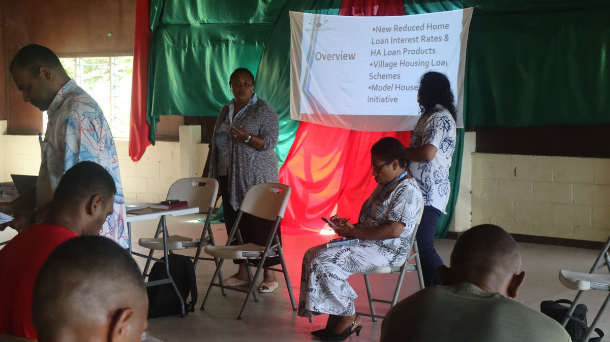 housing_authori's tweet image. #HousingAuthority held an awareness session on 05/03/26 for members of the RFMF sharing information on our products, services, housing options &amp;amp; loan support for first-time homeowners. Interested in a group awareness session? Email CustomerAdvocate@housing.com.fj