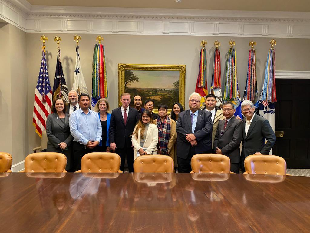 <a href="/ABSCBNNews/">ABS-CBN News</a> <a href="/jessiecruzat/">Jessie Cruzat</a> i hope these women and young nd activists have that same energy when some of their leaders and reps went to the white house and met with a national security adviser back in September 2023. 

(1/2)