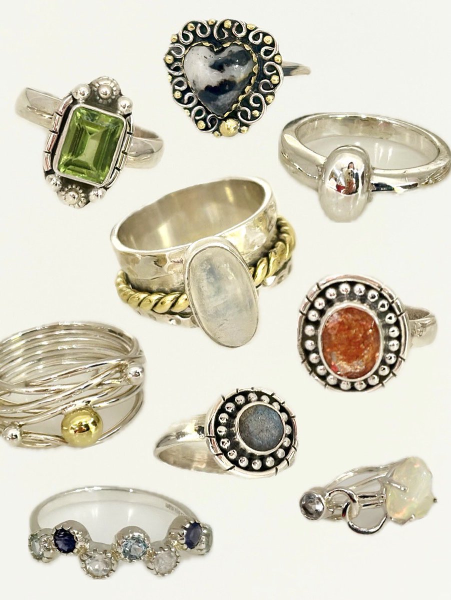 ビジュマム　マグネサイト　スターリング　11号 ビジュマム マグネサイト スターリング 11号 Moon＆Star design ring
