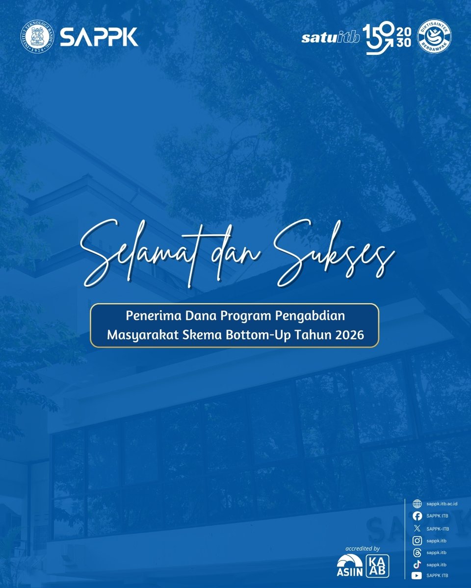 SAPPK-ITB tweet media