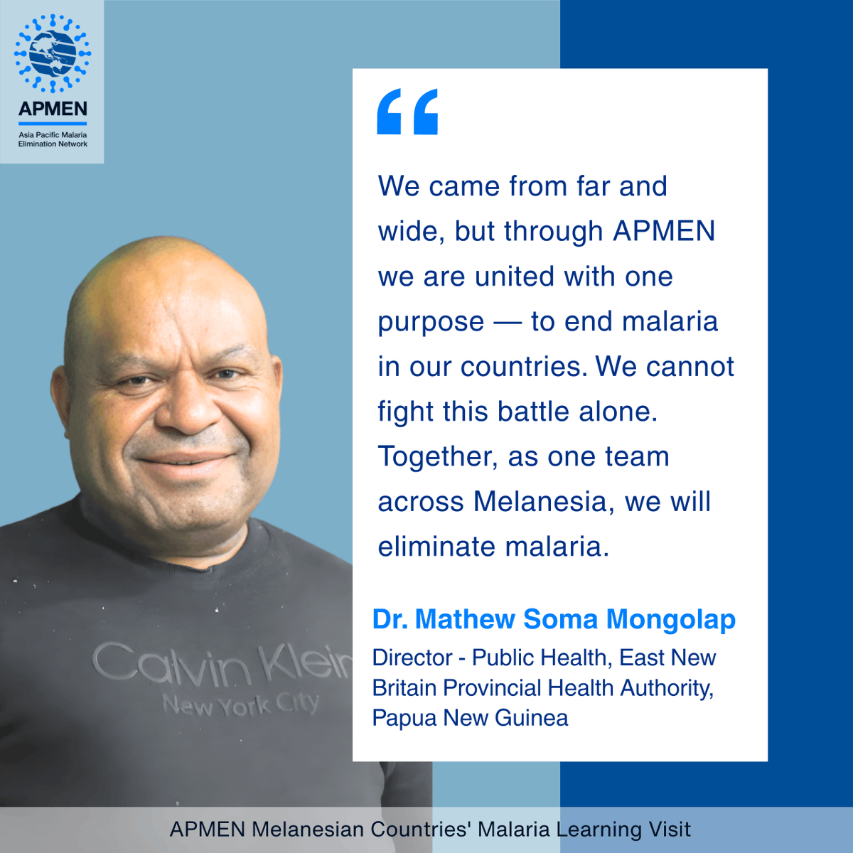 Asia Pacific Malaria Elimination Network tweet media