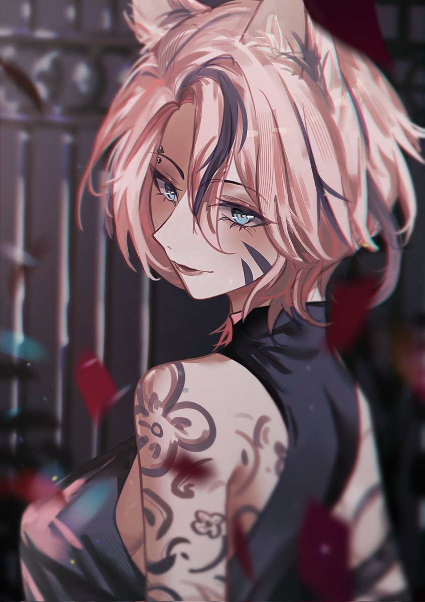 Kyuvi 🖤🐯 Pink Tiger tweet media