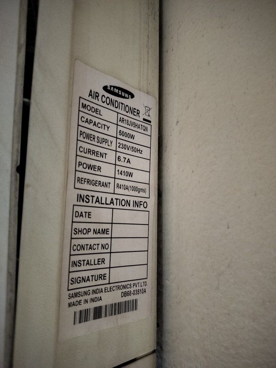 AbhijsSharma's tweet photo. @SamsungIndia need PCB replacement for AC unit(SR 4431294975) . Not able to get any answer from Pune Service Centers. Hard to get them on call as well. Who can help?? https://t.co/TQew6V1pue