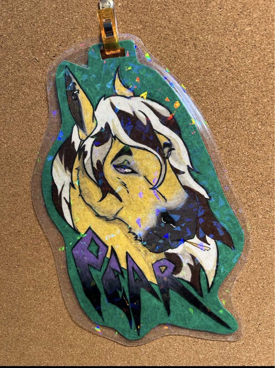 ThatFjordPear's tweet photo. Ahhh his badge gets shipped out tommowow :333 https://t.co/jwwx5HtMuJ