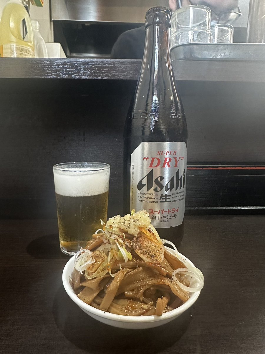 EverRising_Sora's tweet photo. 月曜日の休日の午前中は
#べんてん 
#塩油そば
#お通しのメンマチャーシューが神 https://t.co/WjkRdYUu6j
