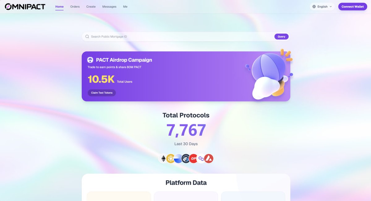 🚀 OmniPact airdrop is ongoing! Earn 20 PS (≈$2) daily!
📅 Distribution Time: After the airdrop ends (expected to last until July, subject to official confirmation)
🔗 Participation Link: omni.omnipact.io(BSC Network)
📝 Tutorial:
1. Open the link to bind the wallet
2.