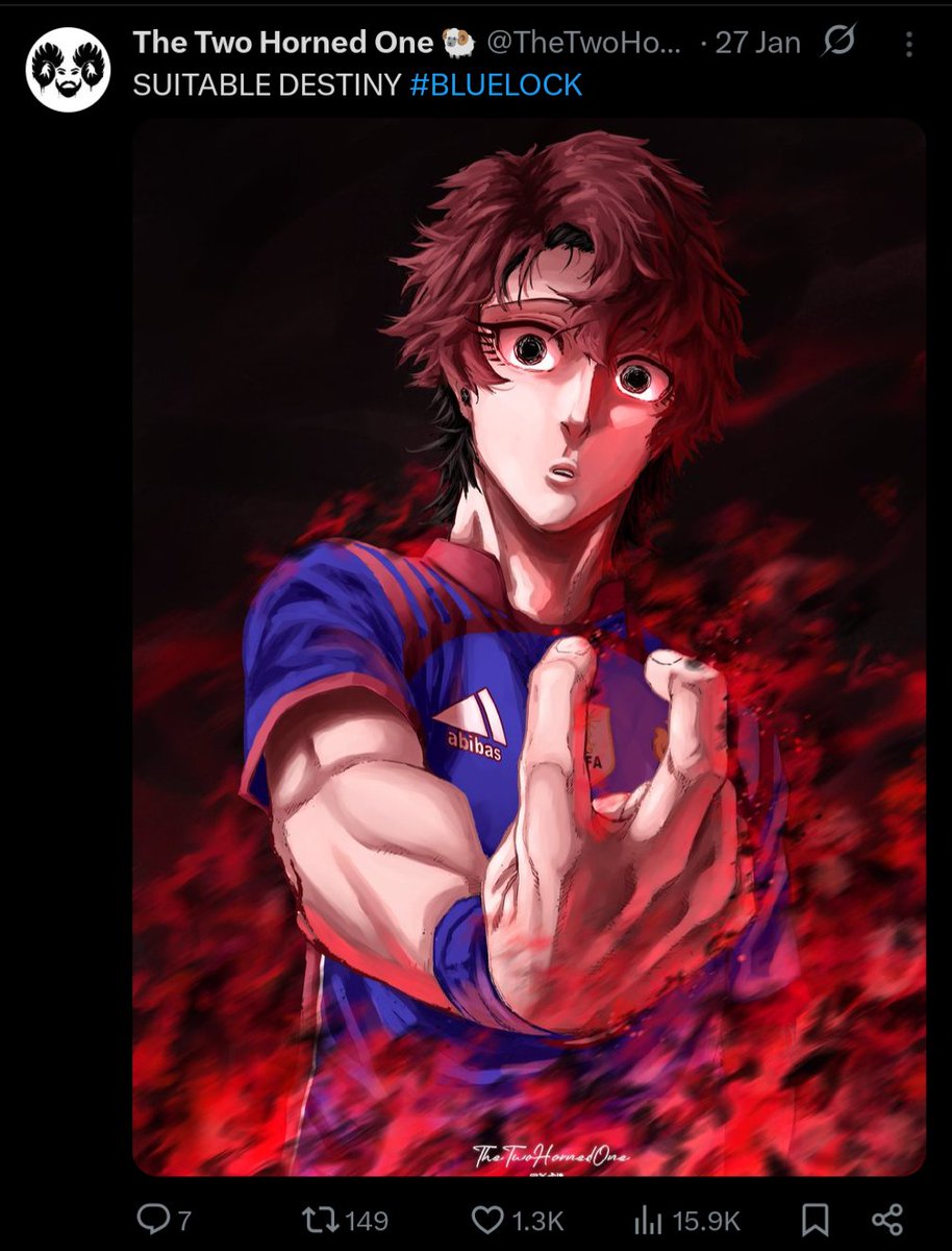 The Two Horned One 🐏 tweet media