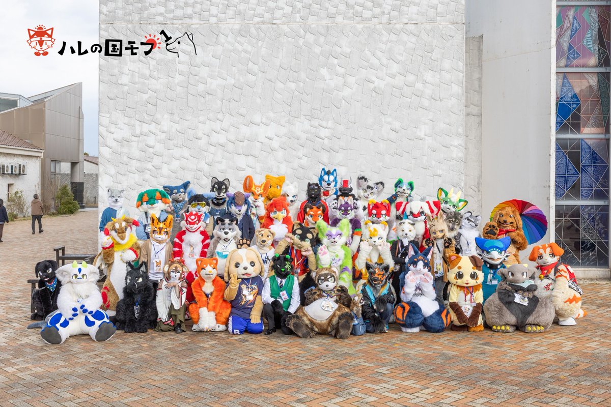 ハレの国モフ tweet media