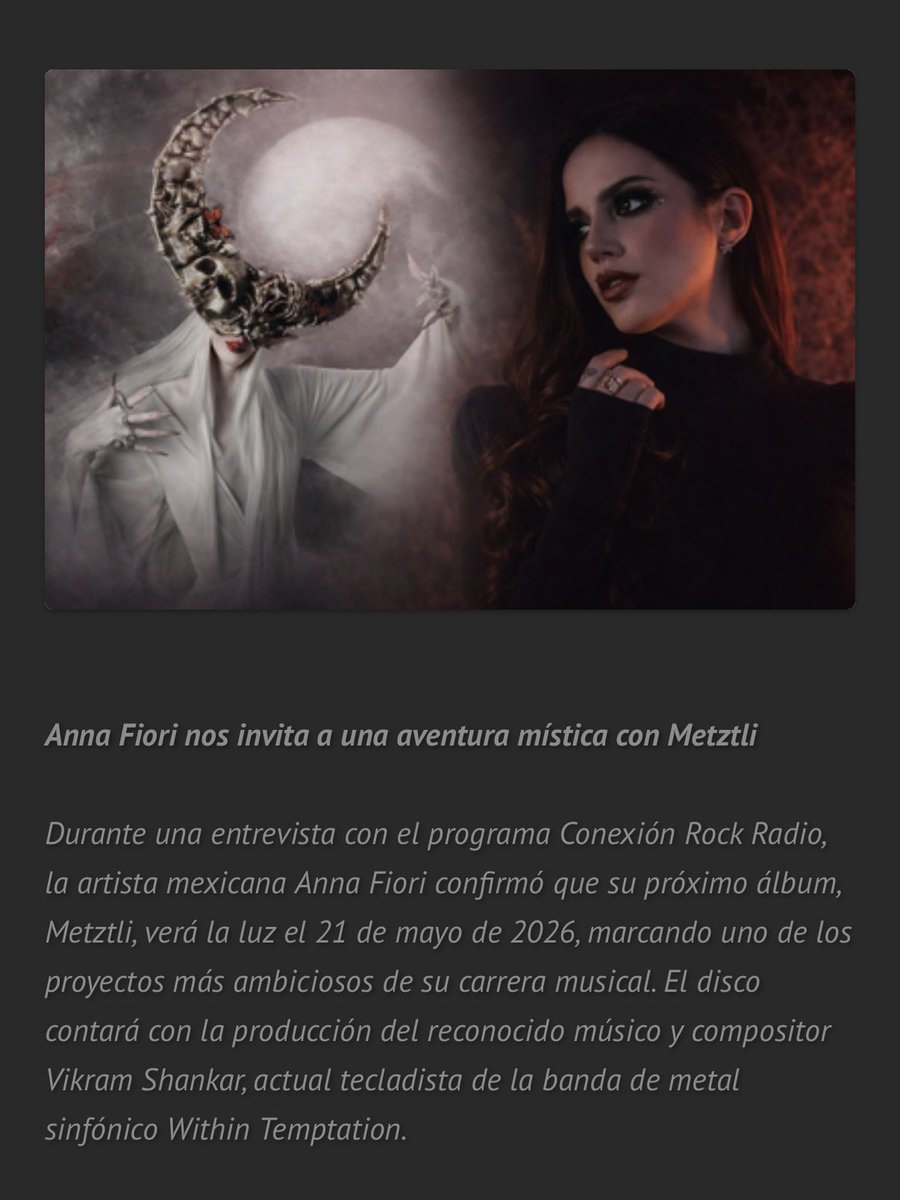 annafiorimx's tweet photo. “…Metztli es un trabajo conceptual inspirado en la mitología mexica y en la diosa de la luna, integrando además una profunda reflexión sobre el duelo y los procesos que atraviesan las personas a lo largo de la vida” 

#AnnaFioriMetztli #AnnaFiori #ProcesosDelDuelo #Pérdida #8M https://t.co/AycGMsDjjp