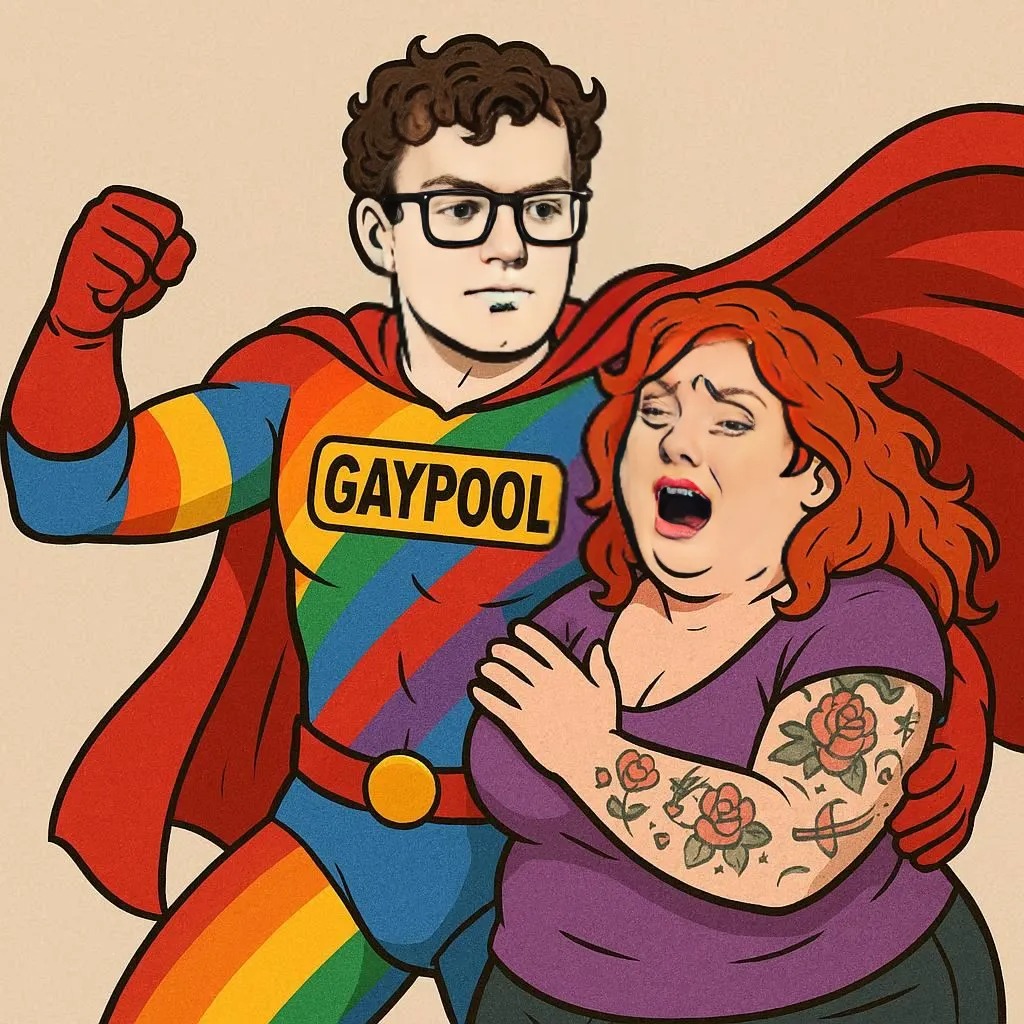 Don't worry, Gaypool will protect you from those nasty Natiz's
x.com/i/status/20307…